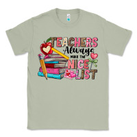 Matcha Teachers Always Make The Nice List Classic Tee - CowhideDigitalArt
