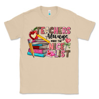 Mushroom Teachers Always Make The Nice List Classic Tee - CowhideDigitalArt