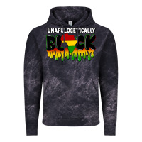 Cloud Black unapologetically black Vintage Hoodie - CowGirlArtShop