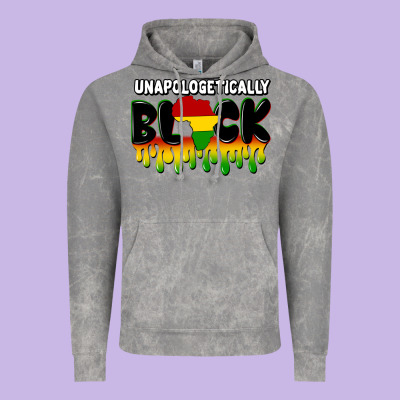 Unapologetically Black Vintage Hoodie Designed By Cowgirlartshop