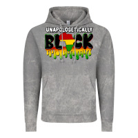 Cloud Rock unapologetically black Vintage Hoodie - CowGirlArtShop