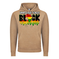 Vintage Coffee unapologetically black Vintage Hoodie - CowGirlArtShop
