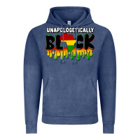 Vintage Denim unapologetically black Vintage Hoodie - CowGirlArtShop