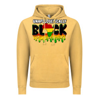 Vintage Mustard unapologetically black Vintage Hoodie - CowGirlArtShop