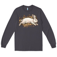Smoke Bunny Rabbit leopard Easter Day Long Sleeve Tee - HowdyJamesFarm