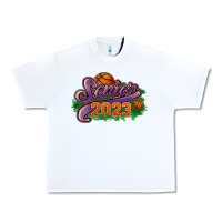 White Senior 2023 basketball Urban Heavy Tee - HowdyJamesFarm