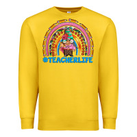 Lemon teacherlife and teacher gnome rainbow Premium Sweatshirt - Artiststas