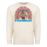 Sandshell teacherlife and teacher gnome rainbow Premium Sweatshirt - Artiststas