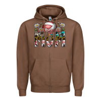 Chestnut volleyball mom Zipper Hoodie - SublimationCraftShop