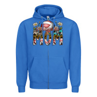 True Royal volleyball mom Zipper Hoodie - SublimationCraftShop