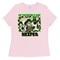 Bubblegum Pink St Patricks Day Heifer Ladies Tee - Bettercallsaul