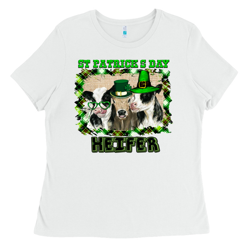 St Patricks Day Heifer Ladies Tee by Bettercallsaul | Teevron
