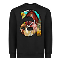 Black farm life alphabet lowercase letters a Heavyweight Sweatshirt - BundleAndBundleShop