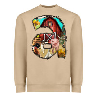 Mushroom farm life alphabet lowercase letters a Heavyweight Sweatshirt - BundleAndBundleShop