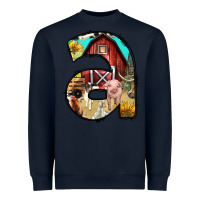 Navy farm life alphabet lowercase letters a Heavyweight Sweatshirt - BundleAndBundleShop
