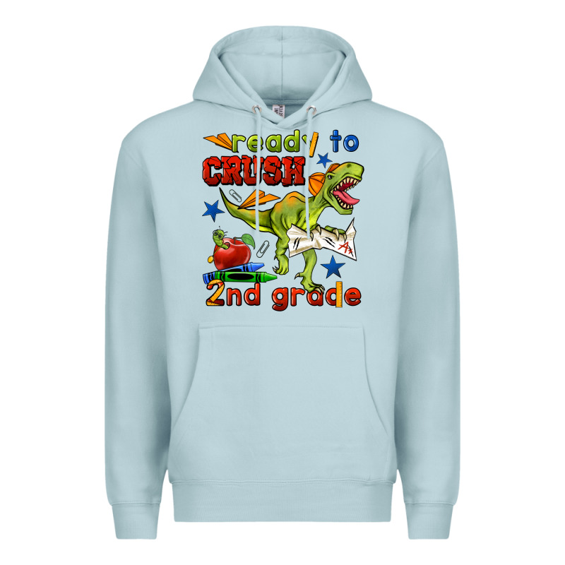 Ready To Crush 2nd Grade Premium Hoodie by BundleAndBundleShop | Teevron