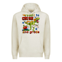 Oatmeal Heather ready to crush 2nd grade Premium Hoodie - BundleAndBundleShop