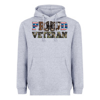 Heather Grey armed forces day proud veteran Heavyweight Hoodie - Artiststas
