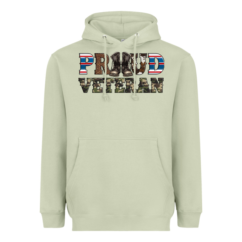 Armed Forces Day Proud Veteran Heavyweight Hoodie by Artiststas | Teevron