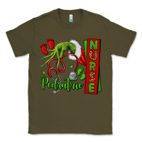 Army Green Christmas Character Classic Tee - NancyCooperArtShop