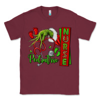 Burgundy Christmas Character Classic Tee - NancyCooperArtShop