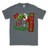 Charcoal Heather Christmas Character Classic Tee - NancyCooperArtShop