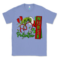 Colony Blue Christmas Character Classic Tee - NancyCooperArtShop