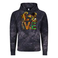 Cloud Black love juneteenth africa Vintage Hoodie - CowGirlArtShop