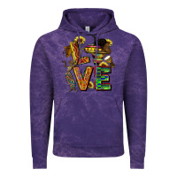 Cloud Purple love juneteenth africa Vintage Hoodie - CowGirlArtShop