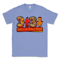 Colony Blue three up three down softball Classic Tee - Jasminsmagicworld