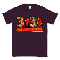 Plum three up three down softball Classic Tee - Jasminsmagicworld