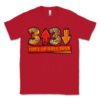 Red three up three down softball Classic Tee - Jasminsmagicworld
