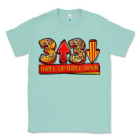 Seafoam three up three down softball Classic Tee - Jasminsmagicworld