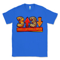 True Royal three up three down softball Classic Tee - Jasminsmagicworld
