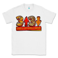 White three up three down softball Classic Tee - Jasminsmagicworld