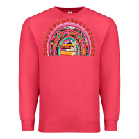 Cardinal teacher pen apple books rainbow Premium Sweatshirt - Artiststas