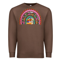 Chestnut teacher pen apple books rainbow Premium Sweatshirt - Artiststas