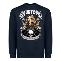 Navy Cliff Burton a gift Heavyweight Sweatshirt - minhPixels