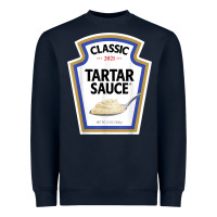 Tartar Sauce Condiment Diy Halloween Costume Matching Group T Shirt Heavyweight Sweatshirt | Teevron