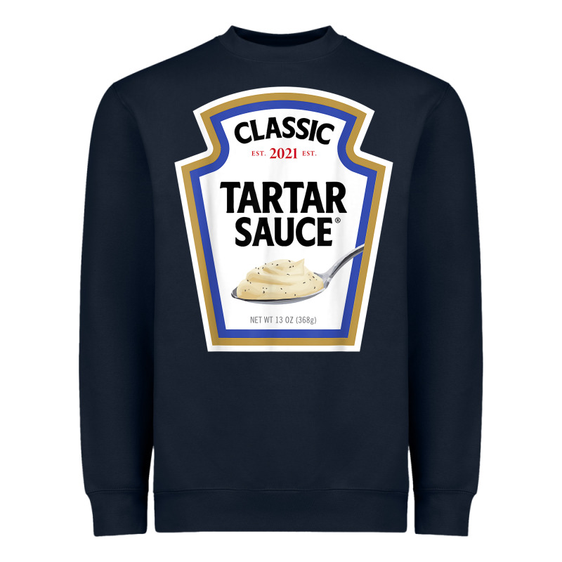 Tartar Sauce Condiment Diy Halloween Costume Matching Group T Shirt Heavyweight Sweatshirt by minhPixels | Teevron