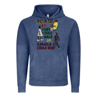 Vintage Denim rosa sat so ruby could walk so kamala could run juneteenth Vintage Hoodie - CowGirlArtShop