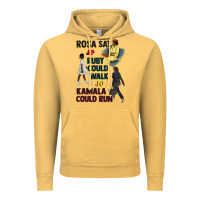 Vintage Mustard rosa sat so ruby could walk so kamala could run juneteenth Vintage Hoodie - CowGirlArtShop