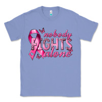 Colony Blue nobody fights alone cancer Classic Tee - NancyCooperArtShop