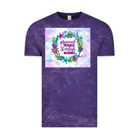 Cloud Purple mermaid kisses starfish wishes Vintage Tee - TumblerDesignByShophia