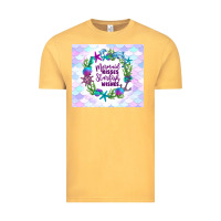 Vintage Mustard mermaid kisses starfish wishes Vintage Tee - TumblerDesignByShophia