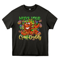 Asphalt Who's your craw daddy Mardi Gras Heavy Core Tee - LillyAllenDesigns