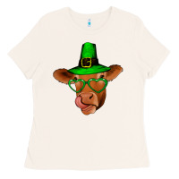 Bone St Patricks Day Cow Ladies Tee - Bettercallsaul