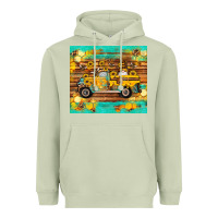 Matcha western bee gnomes truck honeycomb  leopard turquoise wooden serape Heavyweight Hoodie - Artiststas