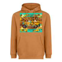 Meerkat western bee gnomes truck honeycomb  leopard turquoise wooden serape Heavyweight Hoodie - Artiststas