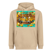 Mushroom western bee gnomes truck honeycomb  leopard turquoise wooden serape Heavyweight Hoodie - Artiststas